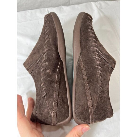 Merrell Women's Wild Senna Espresso  Brown Suede  Moccasin Loafers Size 6 - Picture 8 of 11